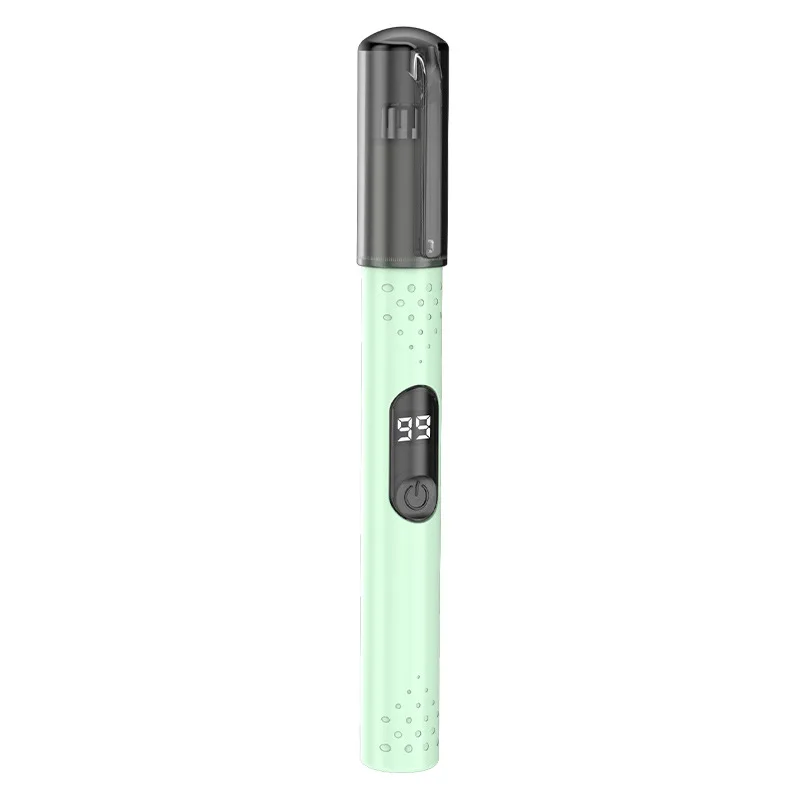 Mini Electric Nose Ear Hair Trimmer Rechargeable Razor Beard Hair Nose Trimmer LED Display Hair Removal Shaver