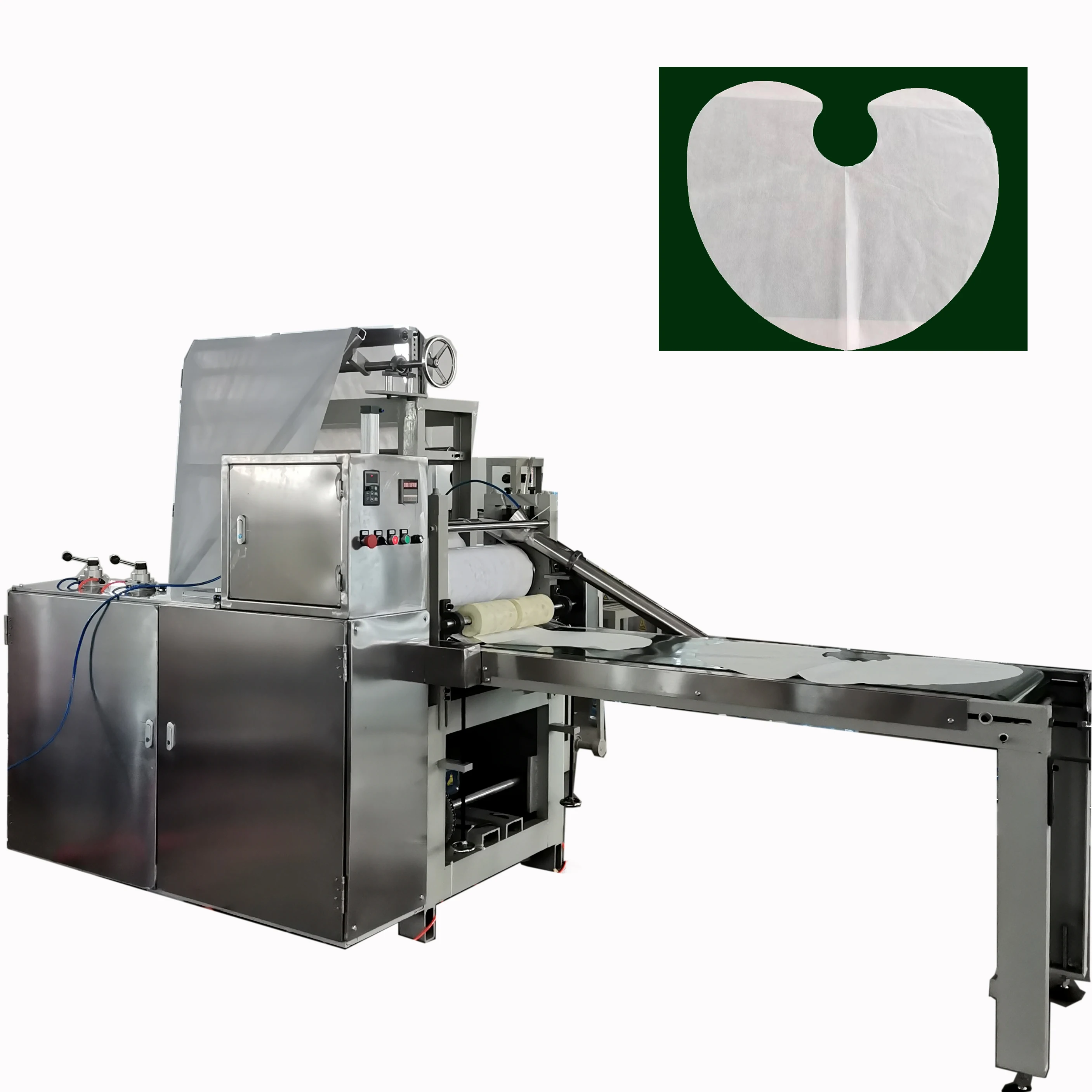 Fully Automatic Disposable Dental Bibs Tattoo Piercing Waterproof Patient Bibs Multiple Colors black dental bib Making Machine