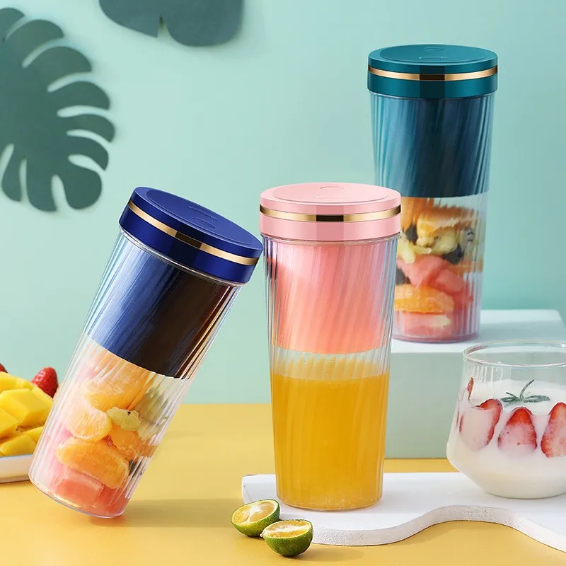 3 in 1 Fruit Juicer Smoothie Machine Mini Bottle Electric Portable Blender Cup Juicer