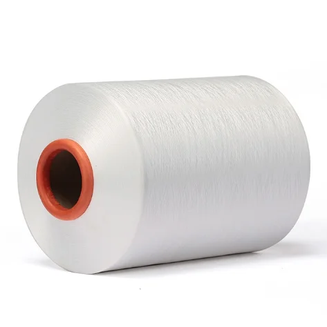 nylon 6 DTY 70 Denier raw White thread for knitting weaving