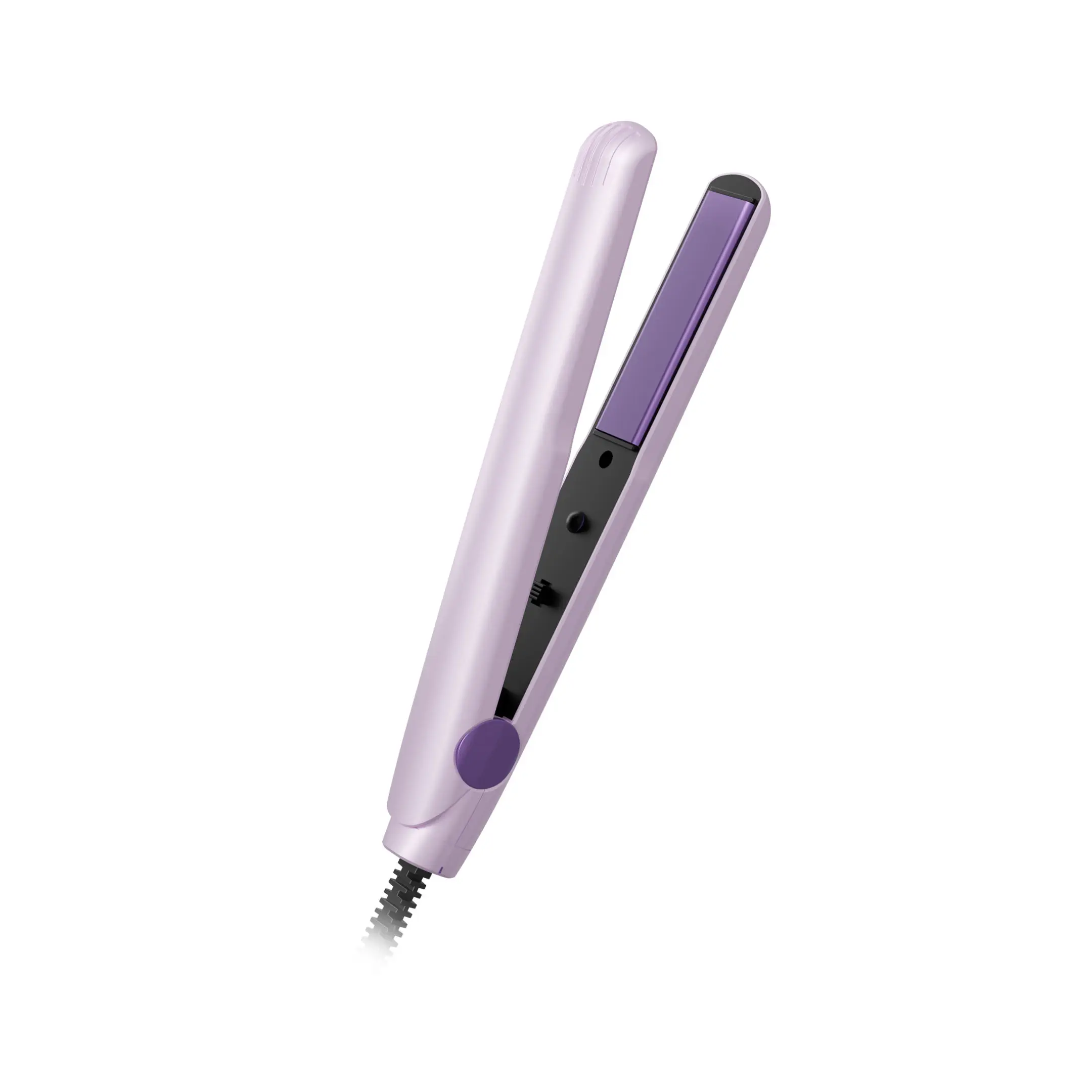 Customized Manufacturer PTC Heater 360 Degree Electric Mini Titanium Infrared Professional Flat Iron Portable Hair Straighteners