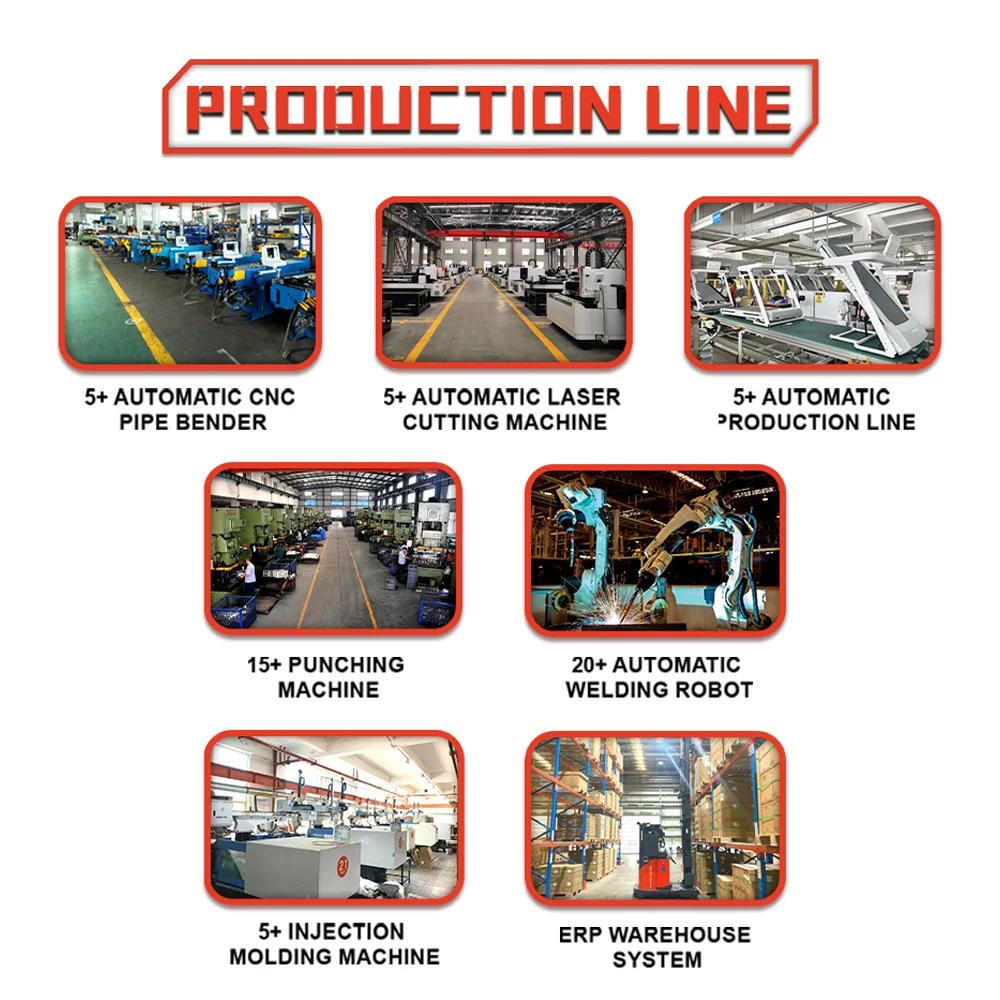 Kstar OEM ODM Foldable Home Use Running Exercise Machine Auto Incline Electric Motorized Treadmill