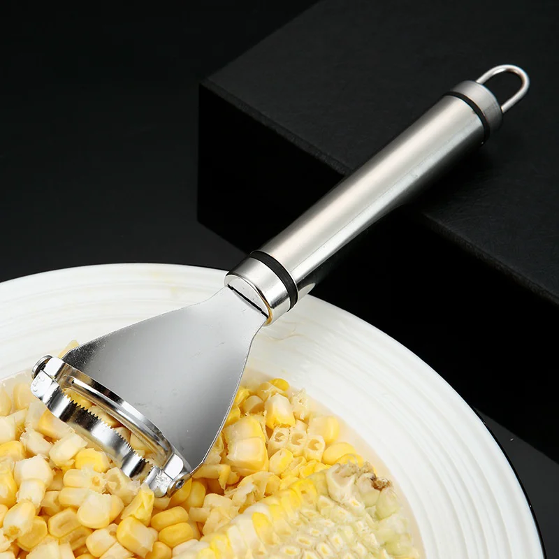 Wholesale Stainless Steel Corn Shaver Planer Manual Kitchen Gadget Multi-functional Fruit & Vegetable Peeler Corn Thresher