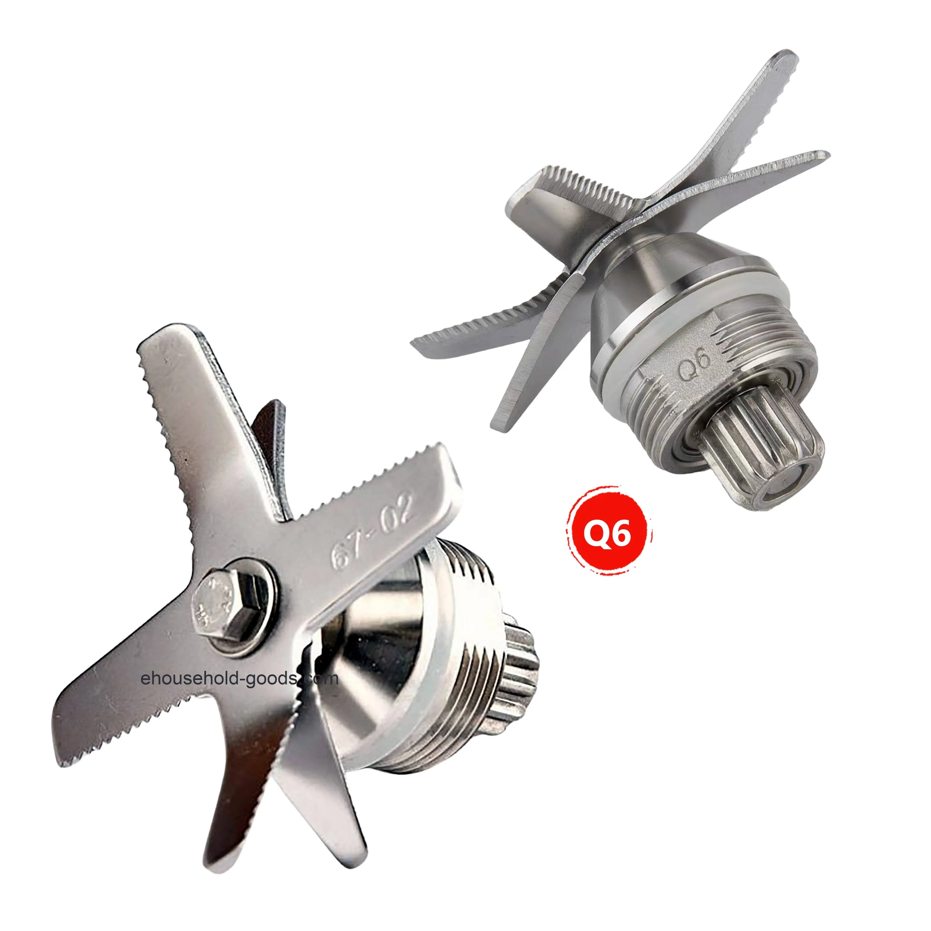 Набор для ремонта блендеров 6 лезвий блендера Коммерческий Миксер Q6 замена коммерческого