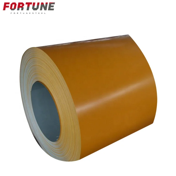 
Steel Sheet Coils (PPGI) ASTM A792 CQAX150 (AZM 150) RAL Color Coated Paint Regular Polyester 25/5 micron (epoxyu) 