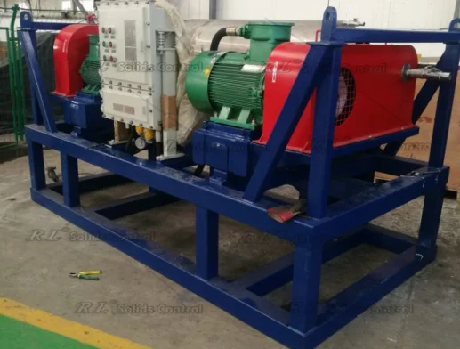 High efficiency of drilling mud centrifuge/drilling fluid circulating mud treatment equipment