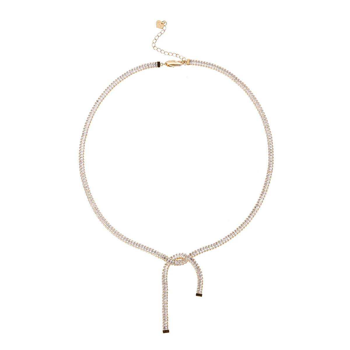 Luxury 18K Gold Plated Pearl Accessories Choker Chain Full Setting Crystal Rhinestone Women Fashion Necklaces Jewelry