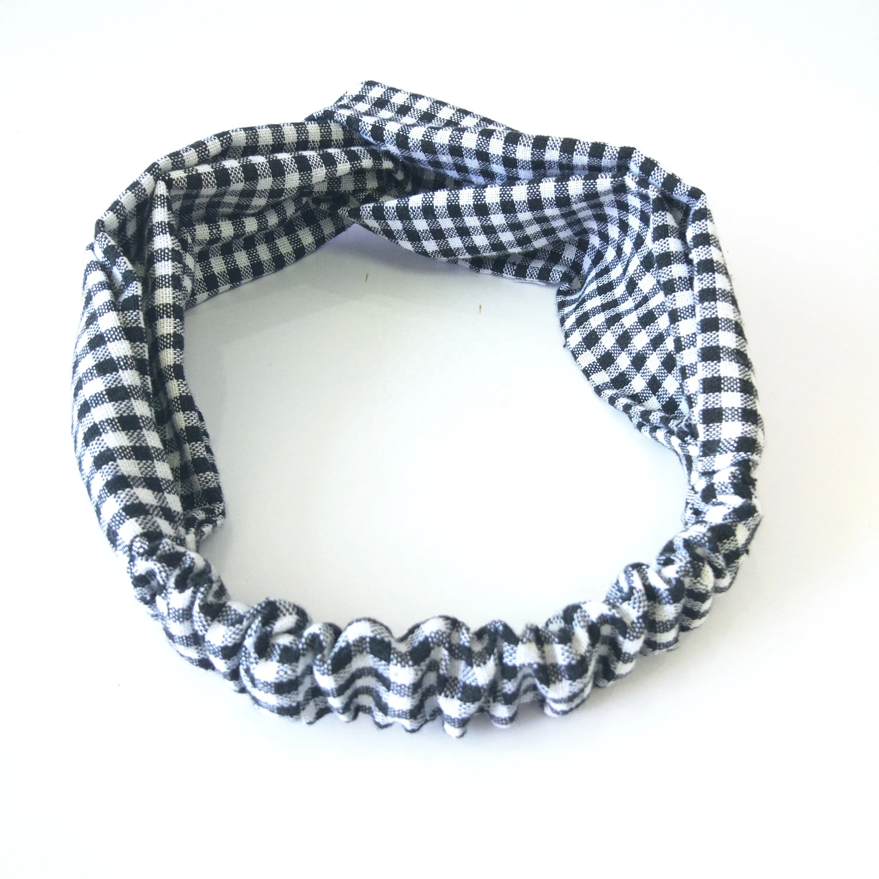 Hot sales Cotton fabric twist  elastic hair band