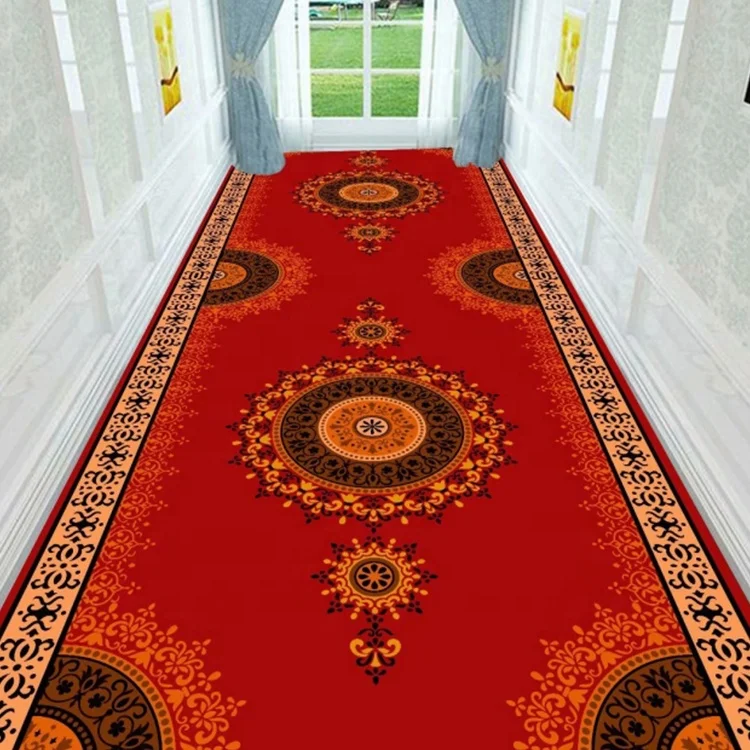 High Quality Low Price Of Red Carpet / Red Wedding Runner / Wedding Hall Carpet