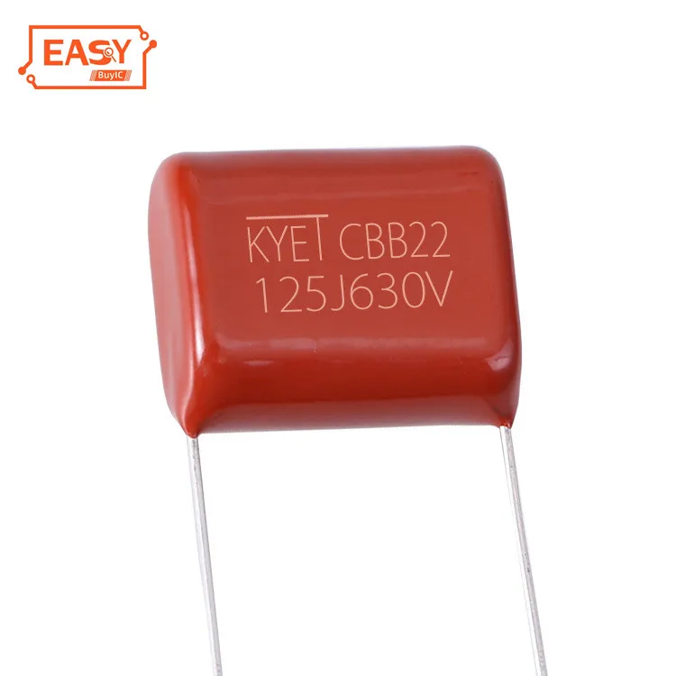CBB конденсатор 125J630V P _ 20 1,25 мкФ CBB22 конденсатор Прямая продажа с завода полипропиленовая пленка