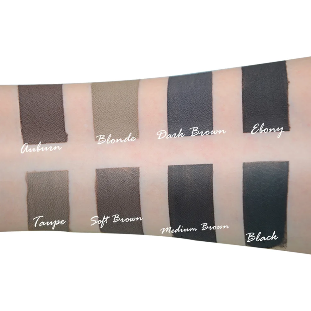 Private Label Waterproof High Pigment Brown Long Lasting 10 Colors Pomade Eyebrow OEM