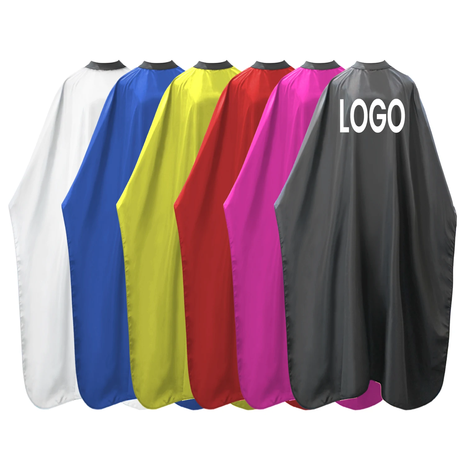 Wholesale Waterproof Premium Salon Capes Customized Polyester Berber Gown Hari Cutting Hairdressing Cape