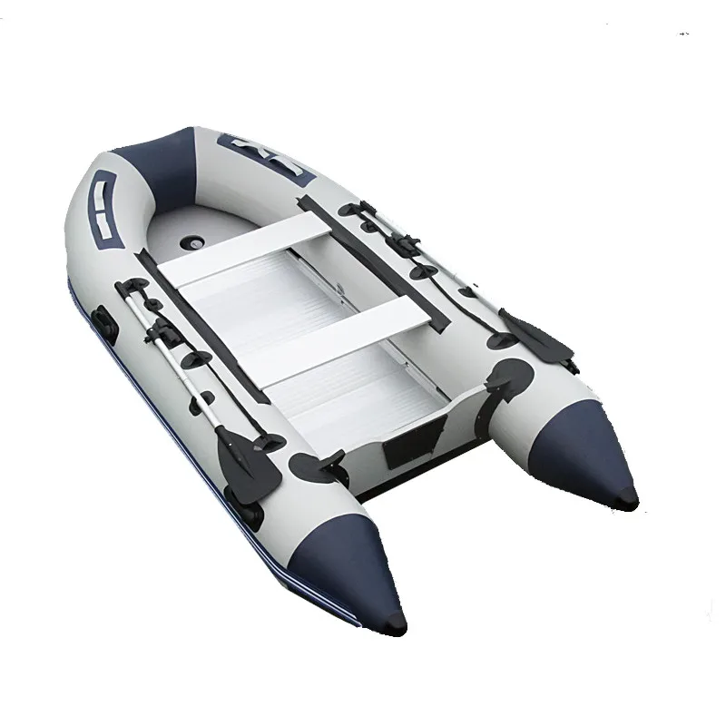 CE 13.8ft 4.2m RIB PVC Inflatable Fishing Rowing Boat