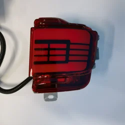 Red rear light for LAND CRUISER 200 Car Accessories Rear Bumper Light Fog Lamp   LC200 2016 2020  Rear bar Fog light FJ200