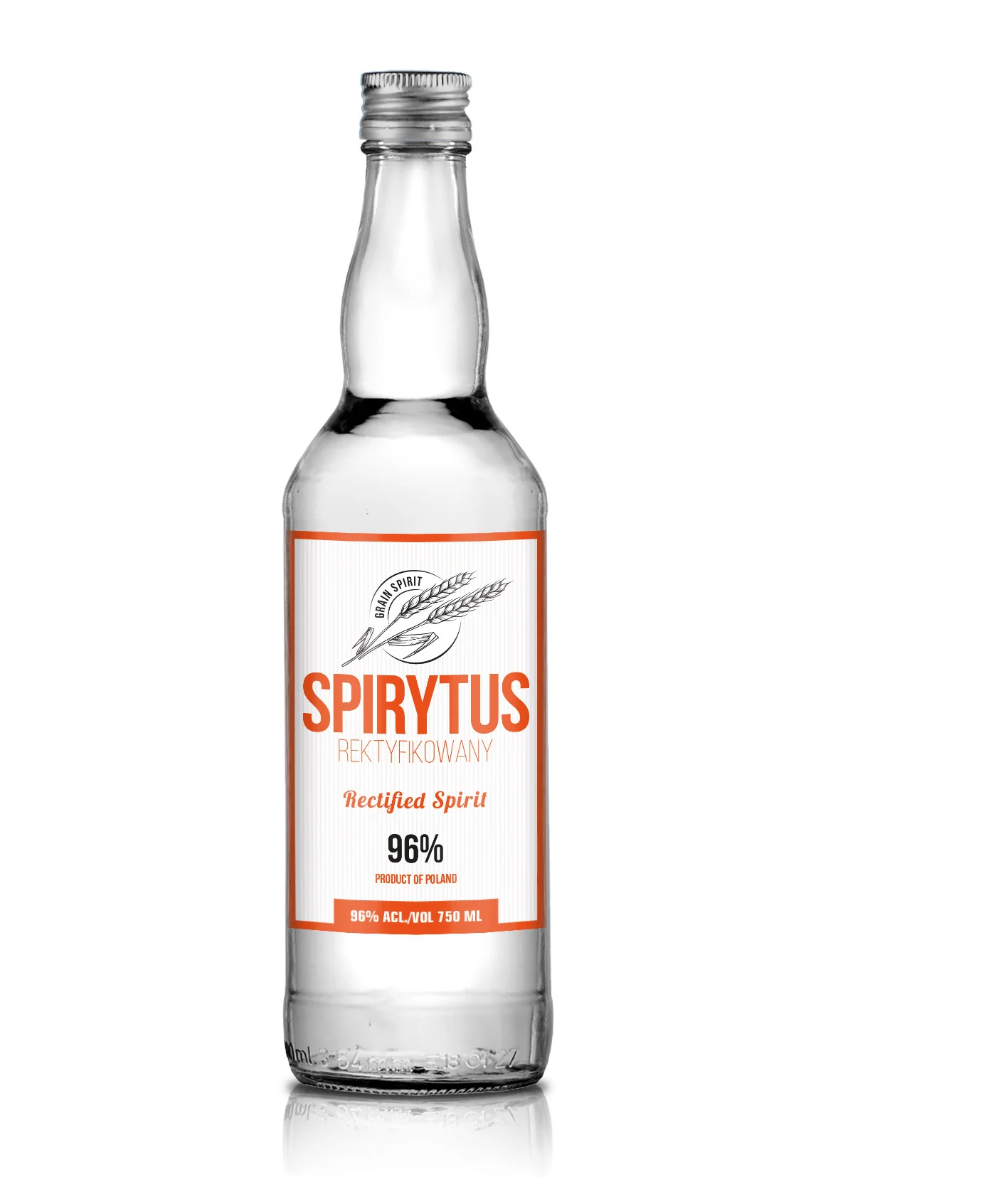 Best polish good price grain ethanol 96% with your own label bottles in bulk alcoholic beverage manufacturing