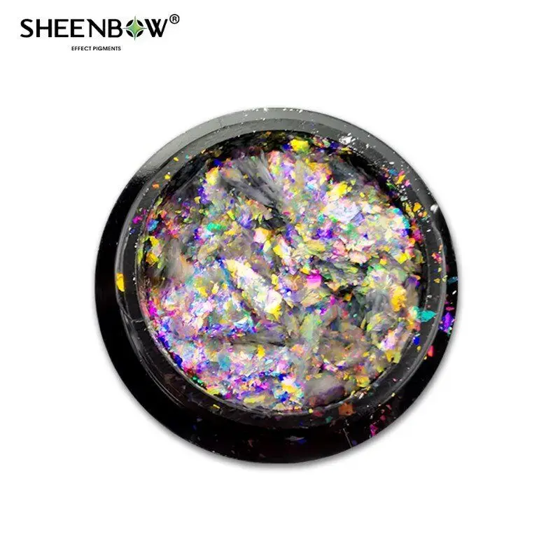 Sheenbow макияж для глаз хлопья Хамелеона duochrome пигмент хамелеон блестящие тени