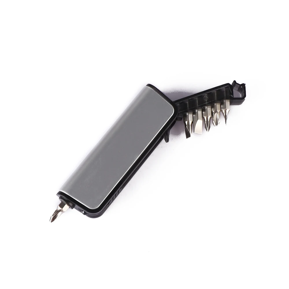 Promotional Multi-tool Holder & LED Torch Portable Screwdriver Kit with LED Light
