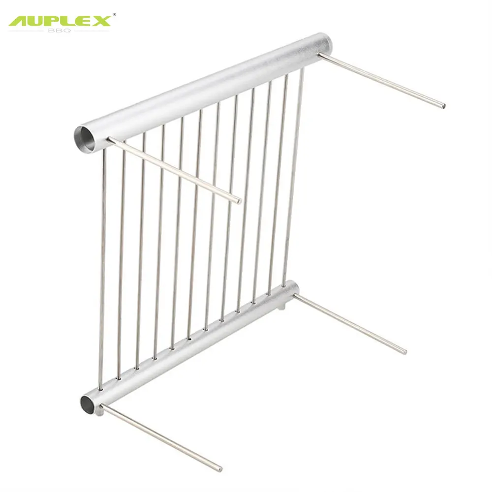 Portable Barbecue Tube Stainless Steel Camping Grill set  Charcoal Grilling Stove Barbeque Grill