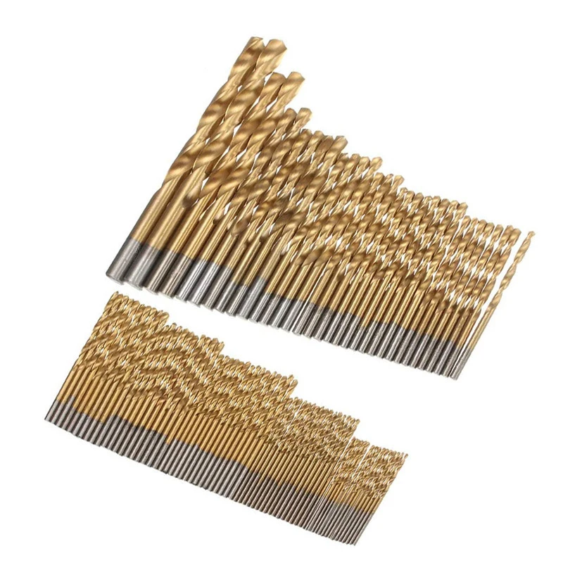 99pcs Factory High Quality Fast Drilling Flute HSS Twist Drill Bits set for Steel/Soft Metal/Wood/Aluminum/Copper/Plastic