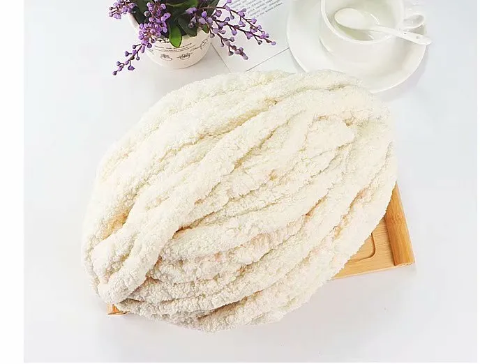 Bojay Wholesale Arm Knit Giant Soft Thick Jumbo 100% Polyester Big Chunky Chenille Yarn