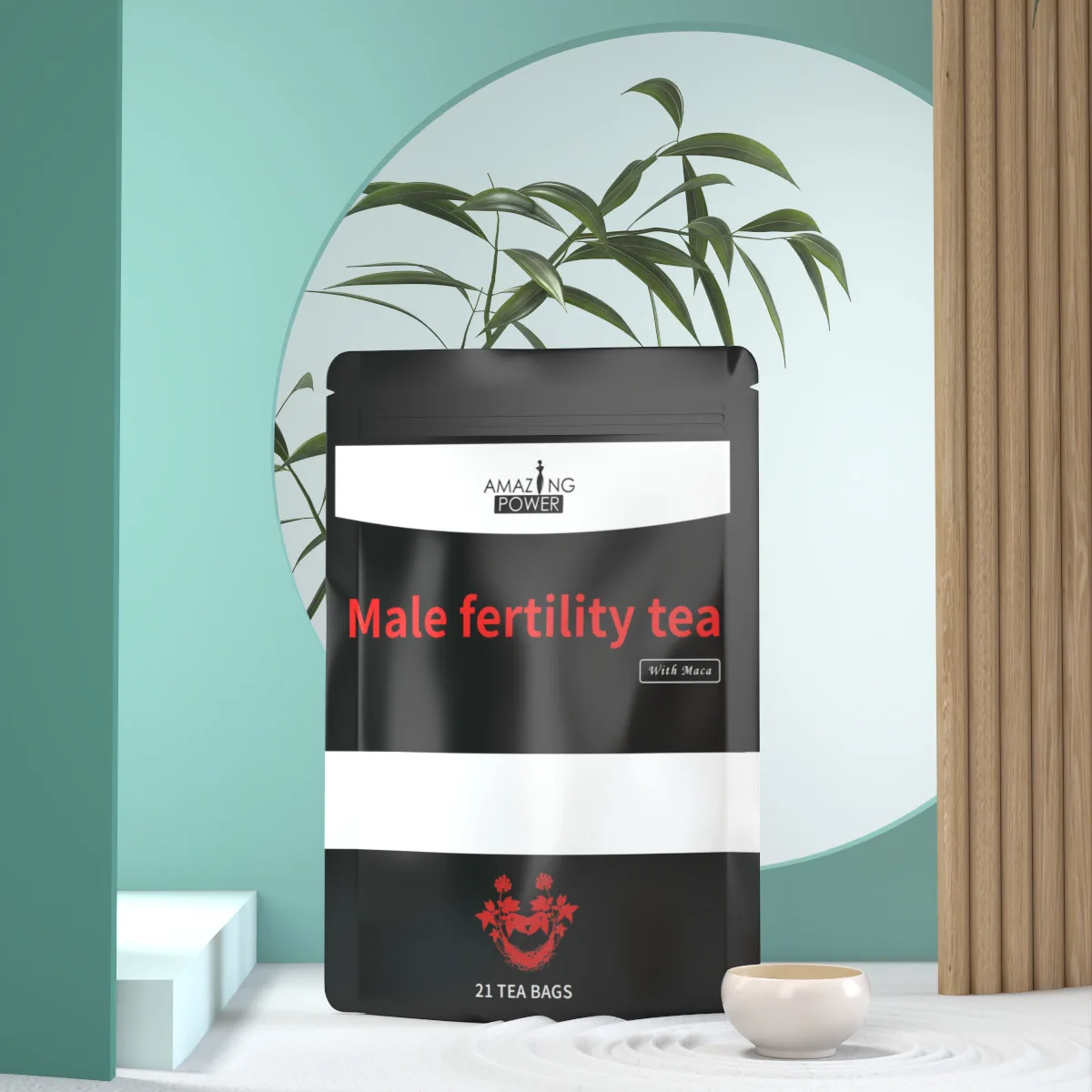 Hot Sale 100% Natural Herbal Male fertility supplements Support Energy Male vitality Tea