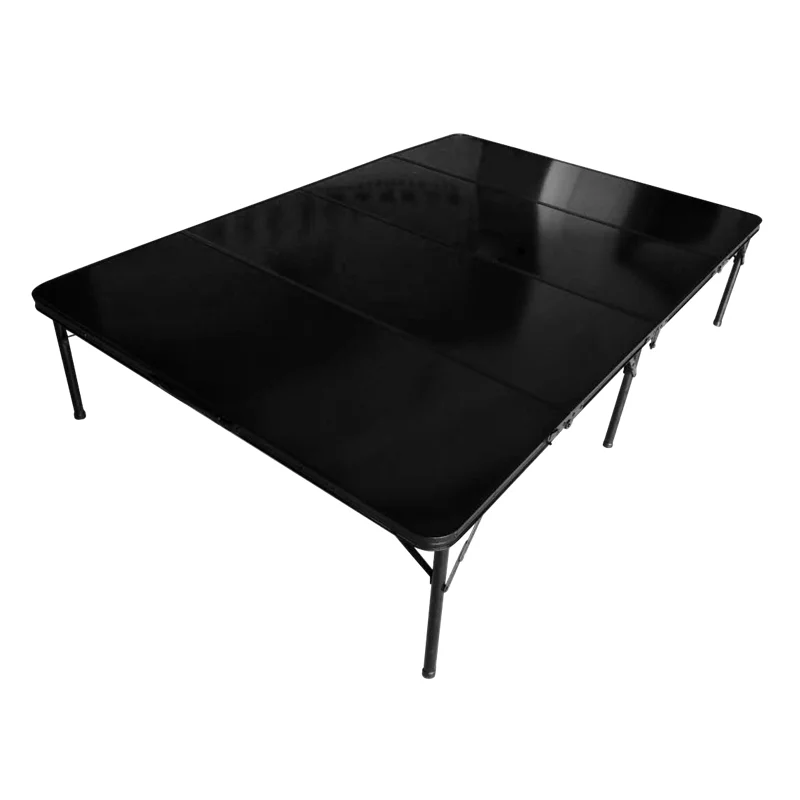 Simpleme 183cm Aluminum Frame Outdoor Table Big MDF Top Panel Folding Portable Game Table