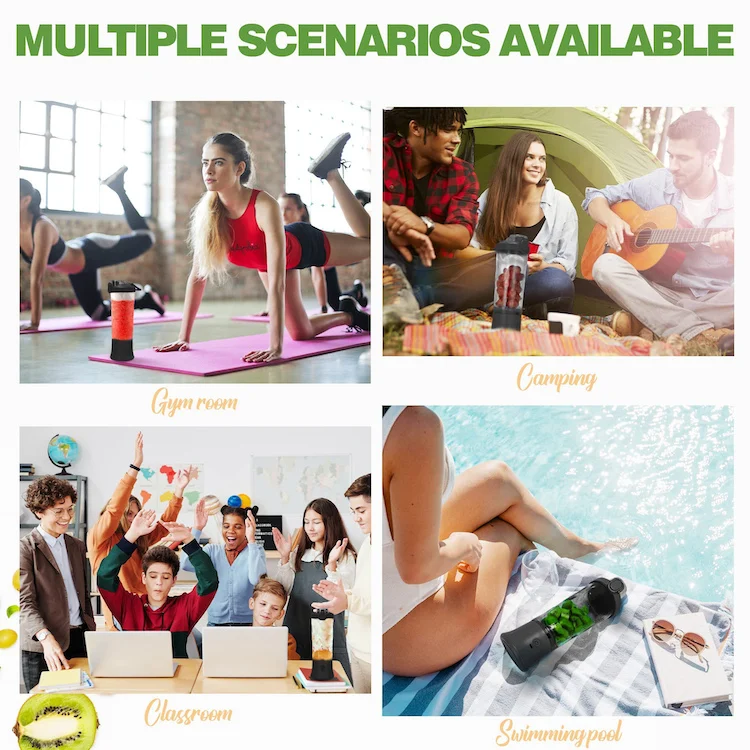 2024 Hot design best selling sports juicer blender protein shaker electric portable mixer blender