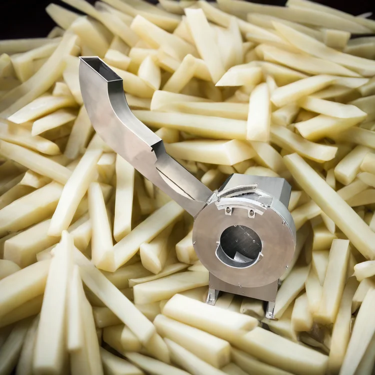 French fries machine cutter chips potato making machine electric vegetable cube potato cutting machine