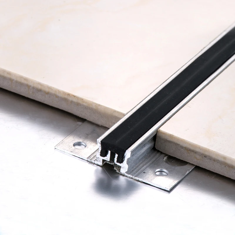 Beautrim Aluminum Stainless Steel Movement Joints for Ceramic Tile Thermal Expansion