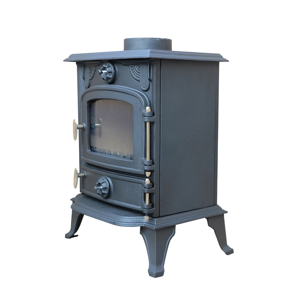 Chinese Supply Cast iron Wood burning Stove wood stove indoor fireplace for house