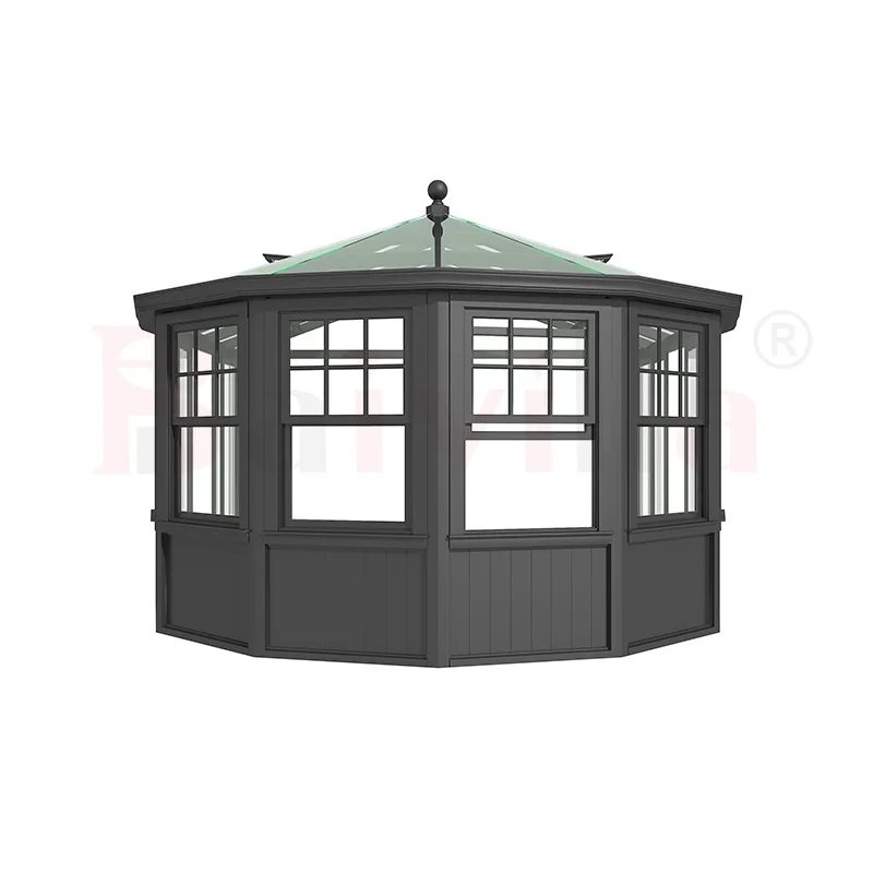 Baivilla Aluminum Glass House Victorian Outdoor Sunrooms Houses Install Easily Prefab Aluminium Winter Garden House