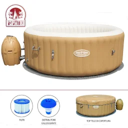 Amazon SPA Lay-z-Spa Palm Springs Premium Inflatable Hot Tub Spa for 6 -Person