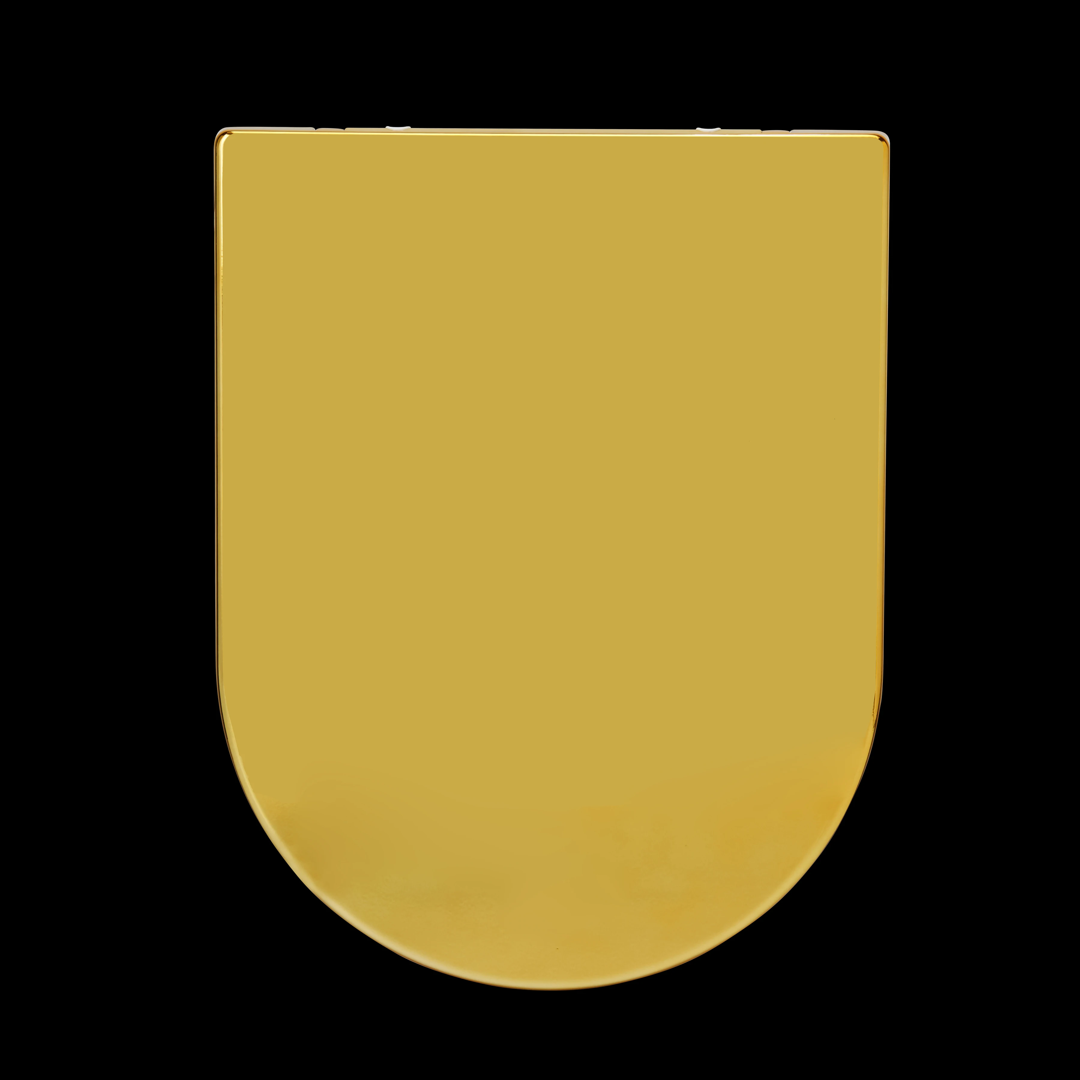 INTOP best  price Popular ceramic black toilet seat bathroom  Standard UF toilet seat