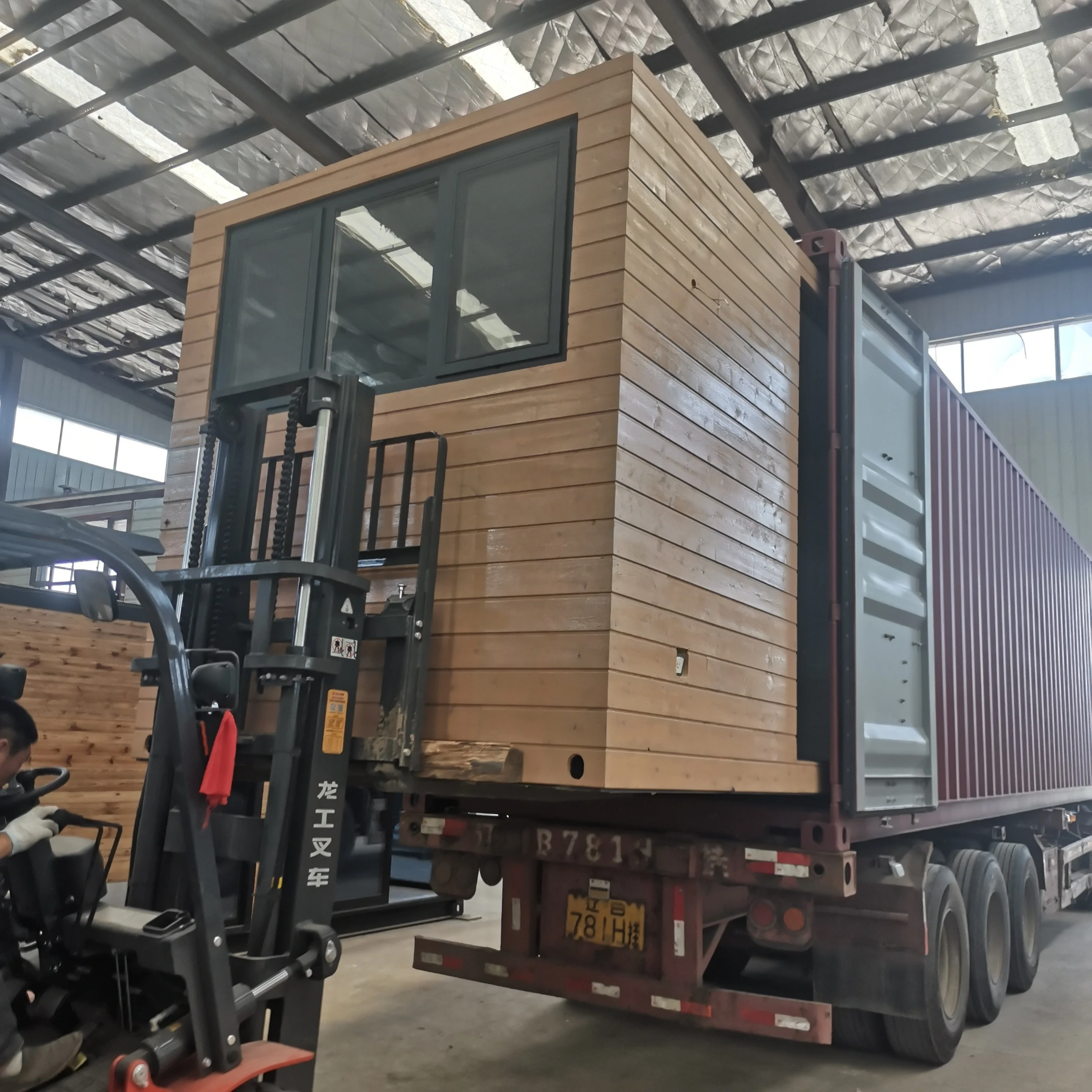 20-футовый недорогой портативный колесный дом для квартир мобильный прицеп домашний сад офис контейнер маленьких домов