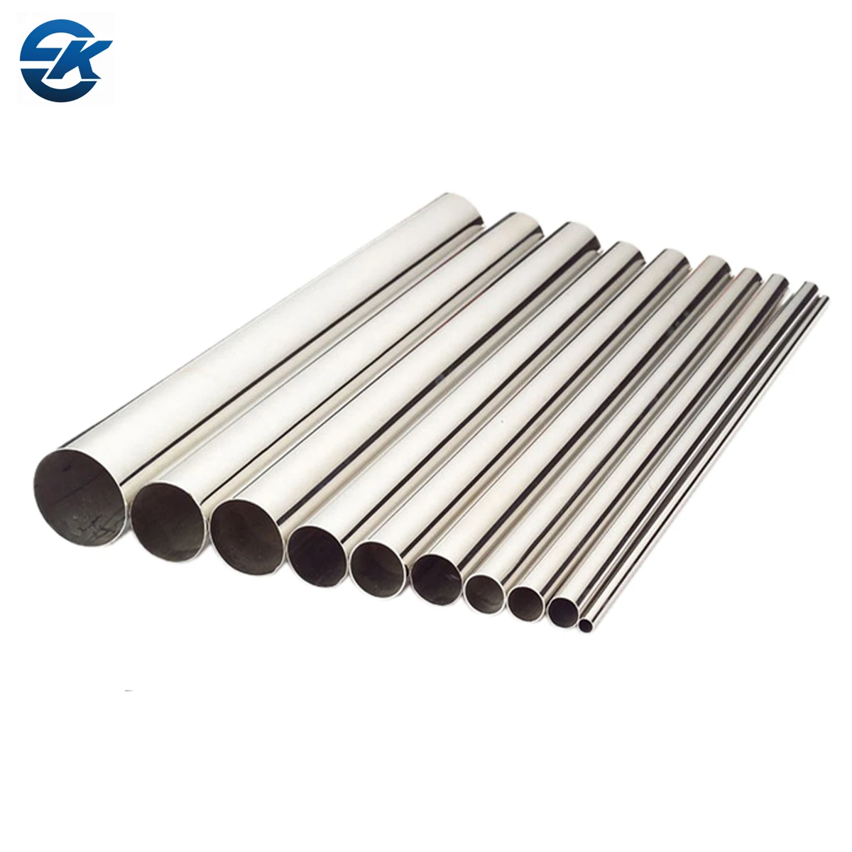 DN50 Anti-Corrosion Stainless Steel 304 316L Sanitary Seamless Brushed Polished Round Weld Steel Tube