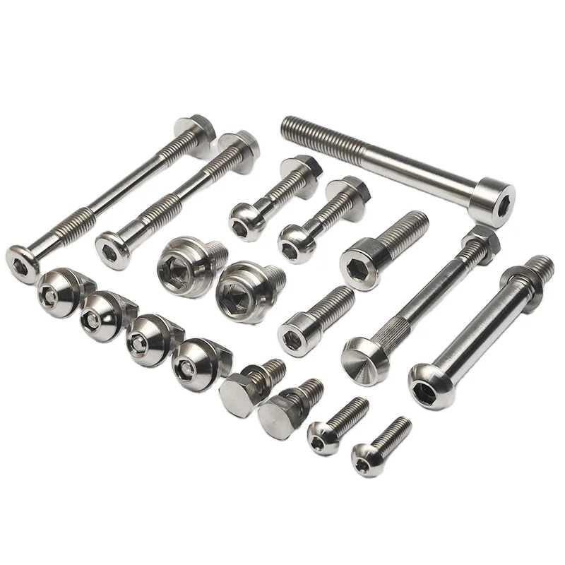 Price for a set titanium bolt suit for folding penta clip screw