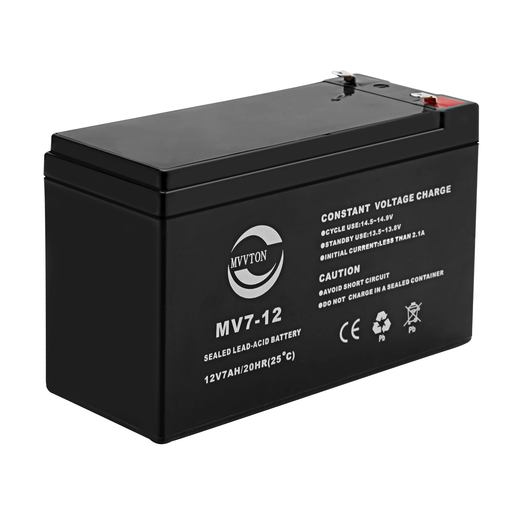 Consumer Electronics 12V 7AH Solar Battery Charger Lead-Acid Energy Storage with Gel and AGM Battery Types Sealed Certified