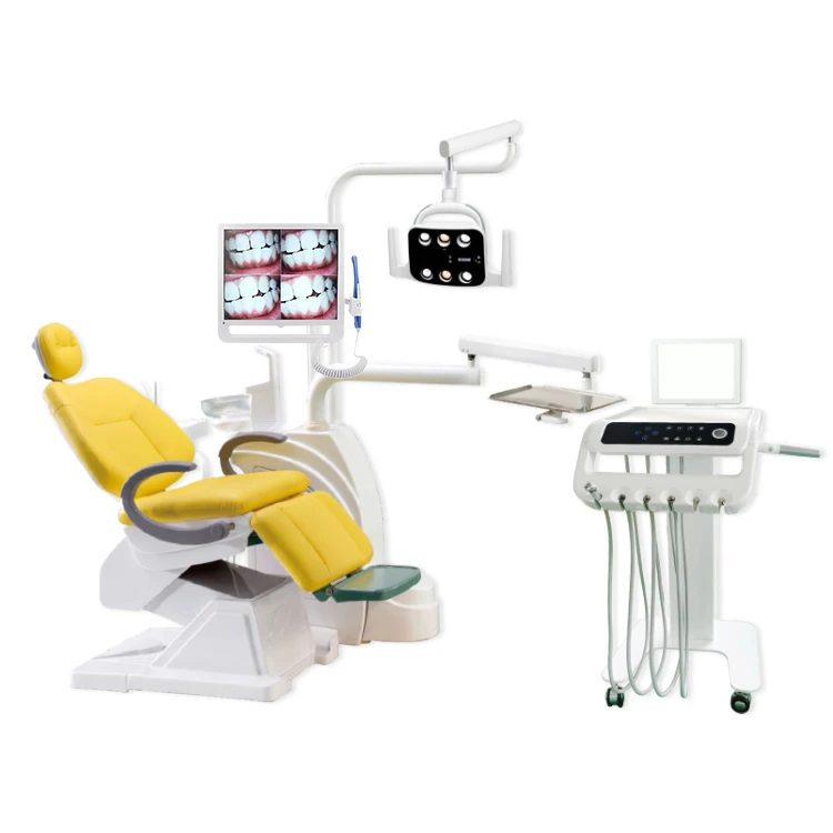 S105Plus Best Implant Dental Chair Complete Set Mobile Dental Unit with OEM Service