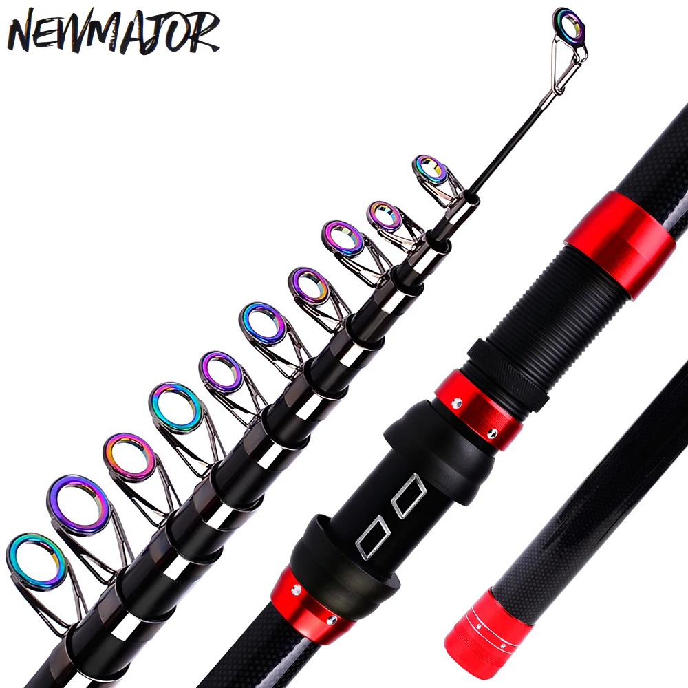 Карбоновая телескопическая удочка NEWMAJOR 1-8 м-3 6 м