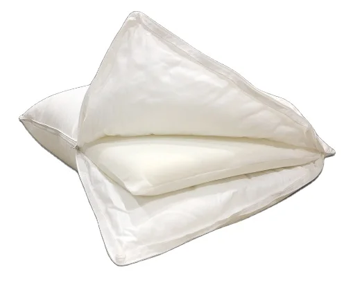 2 in 1 Down Alternative Queen Gelled Microfiber with removable Memory Foam Pillow hotel pillow