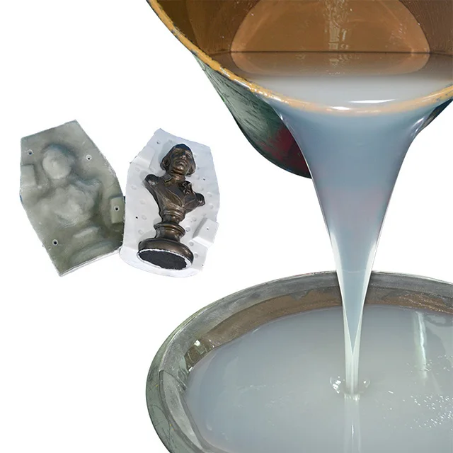 rtv2 liquid mold silicone factory price Manufacture of platinum silicon rubber  molding