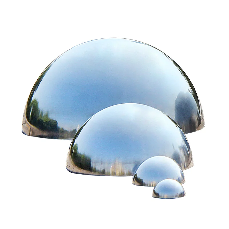 Mirror Polished Hollow Half Ball Stainless Steel Hemisphere