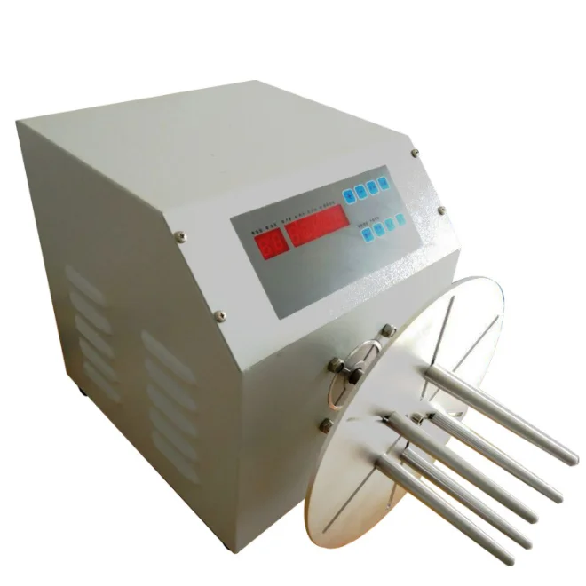 Hot sale Flat Noodle USB Serial data transfer cable winding machine usb charging wire coiler equipment SA-F01