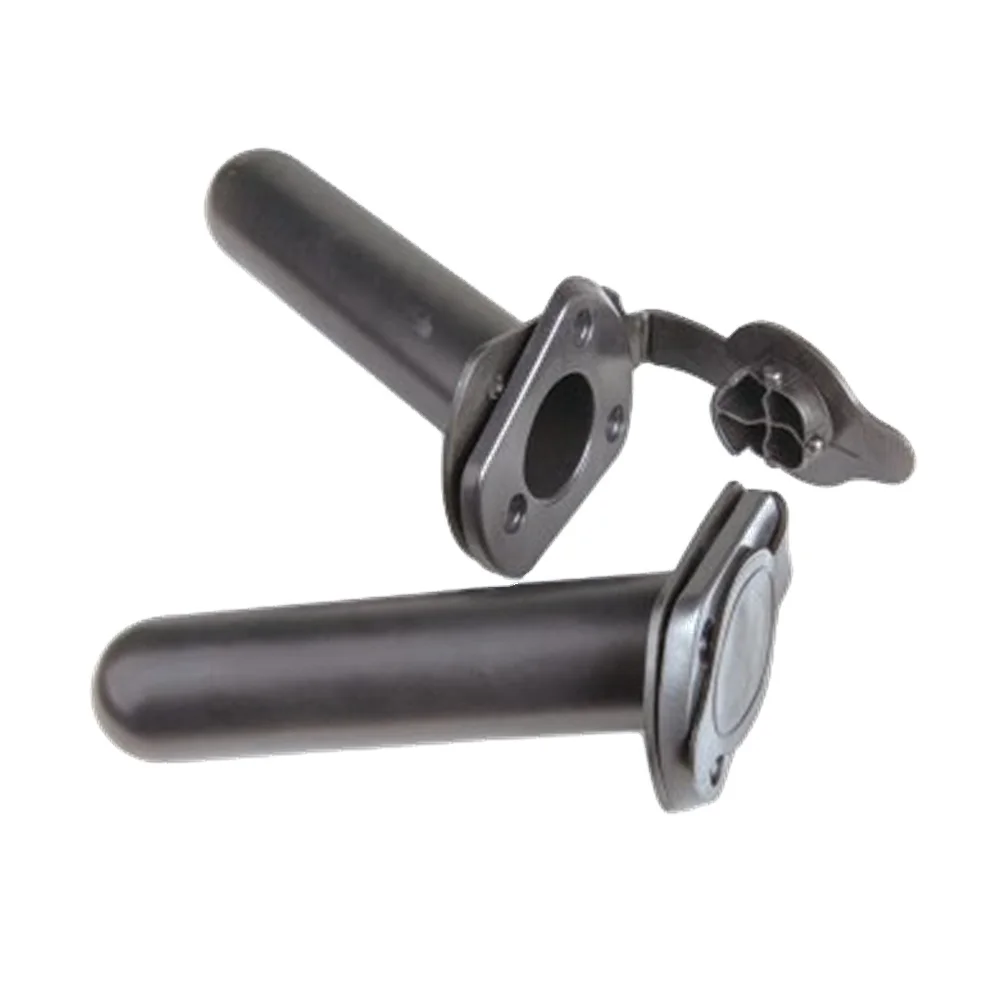 Customized black sealed bottom lightweight fishing rod holder carrier with nice quality