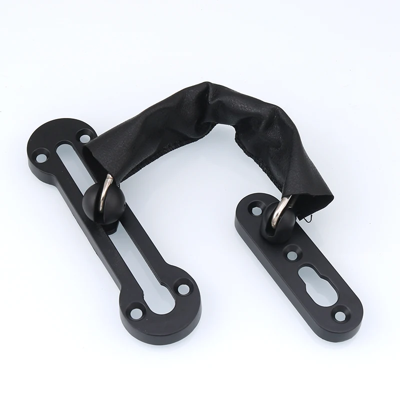 Metal Stainless Steel Guard Plate Safety Door Chain Hidden Anti-Theft Chain Door Latch For Hotel
