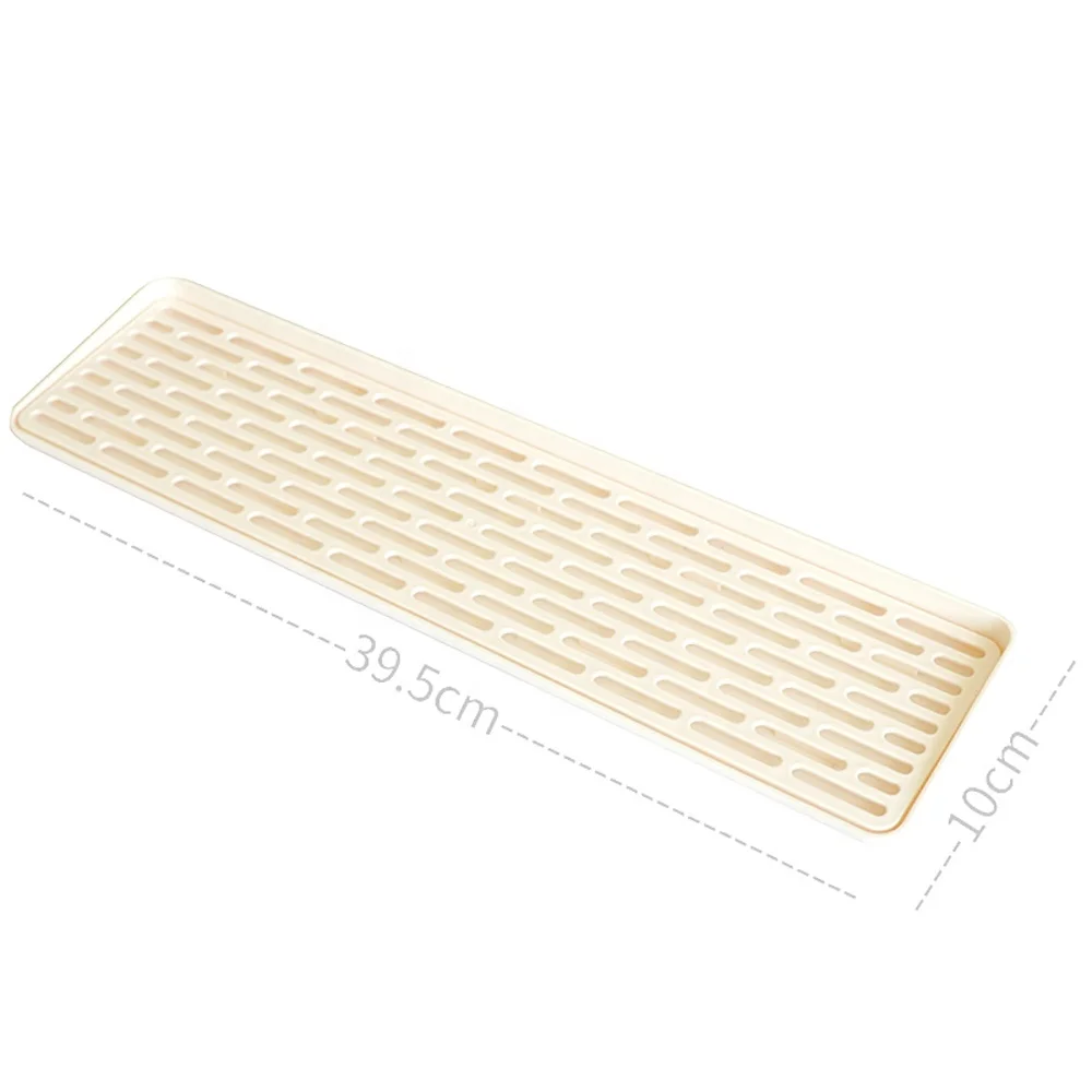 Aliexpress Hot Sell Kitchen Home Use Kictchen Accessories Hollow Water Cup Drain Tray Plastic Cup Tray Cup Holder