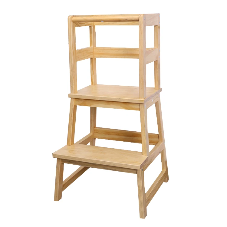 Safety Durable children wobble wood stool