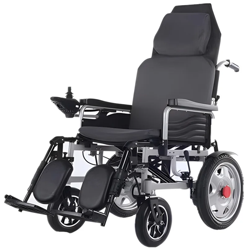 Factory direct medical wheelchair 20A 30-35km steel electric wheelchair for disabled people