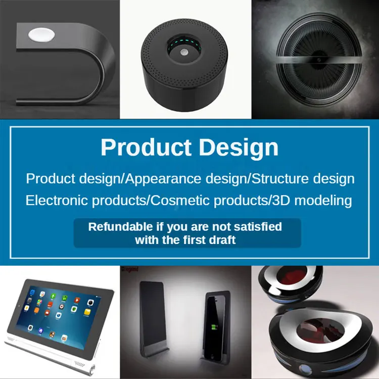 
Product appearance structure design mold development PROE generation drawing design CAD industrial product Custom Design Service 
