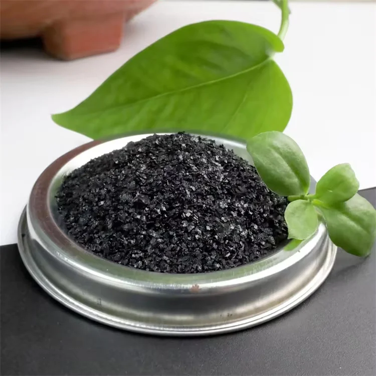 Natural Organic Humic Acid Liquid Fertilizer Slow Release Soluble NPK for Agriculture Seaweed Flake Promotes Plant Growth